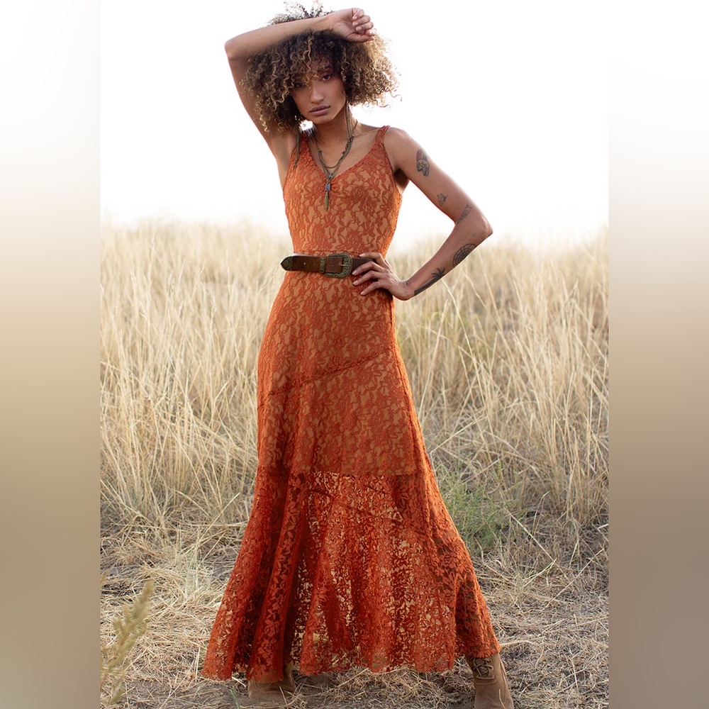 Joyfolie Carmel slip dress